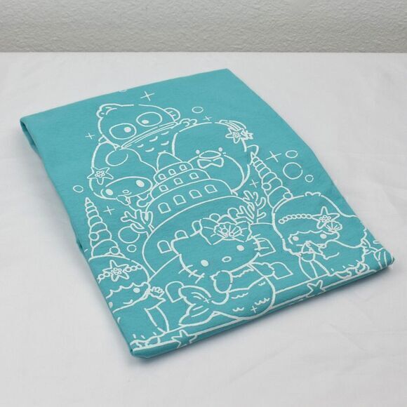 Sanrio x Lootcrate Splash Tank Top Size XL Color‎ Blue/Teal New without Tags - Picture 1 of 4